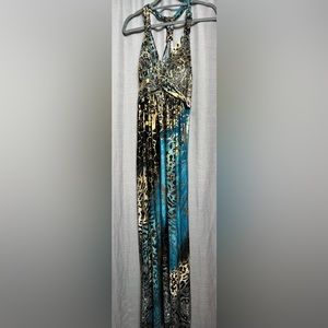 Women’s pattern maxi dress